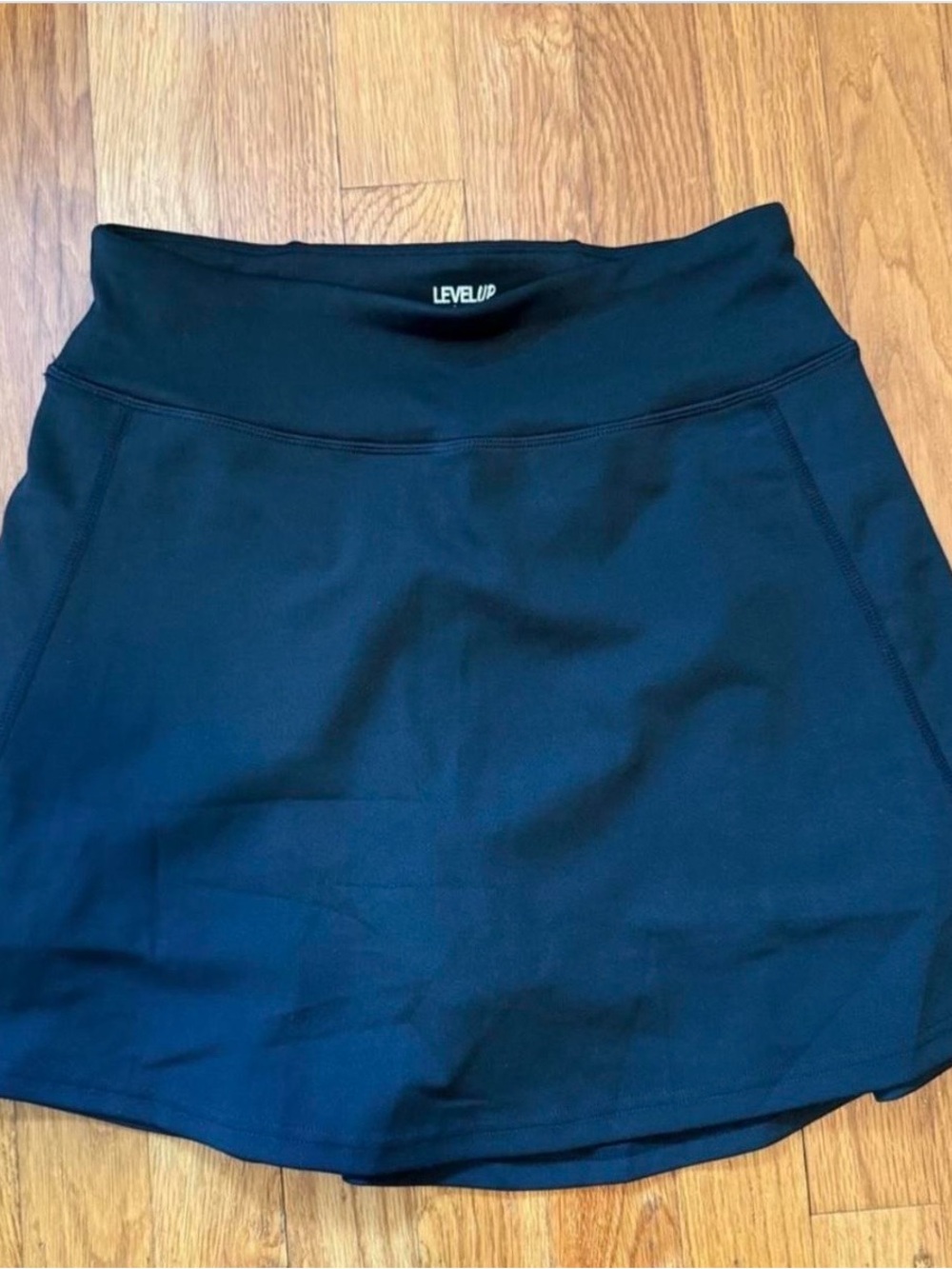 LEVEL UP Black Active Mini Skirt